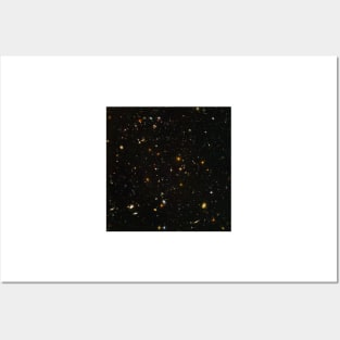 Hubble Ultra Deep Field (C041/7409) Posters and Art